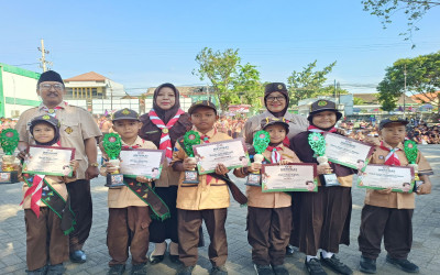 SANTRI SD ZAHA RAIH PRESTASI DI HARI PRAMUKA KE-64